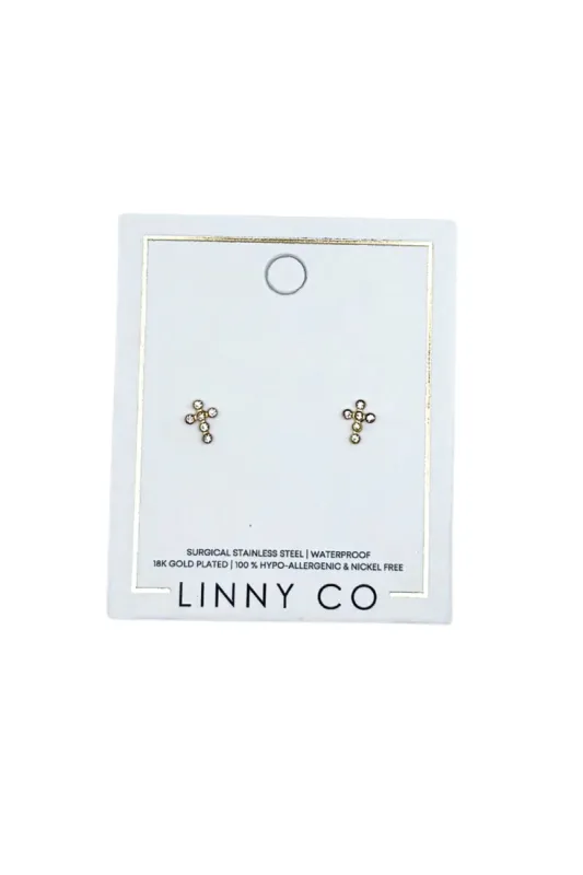 Clara Screwback Stud Earring - Gold sold by Buddy Love
