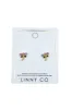 Bri Screwback Stud Earring - Purple sold by Buddy Love