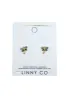 Bri Screwback Stud Earring - Blue sold by Buddy Love