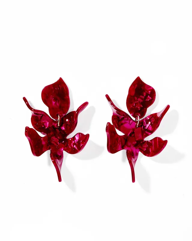Flora Earring - Pinot Noir sold by Buddy Love