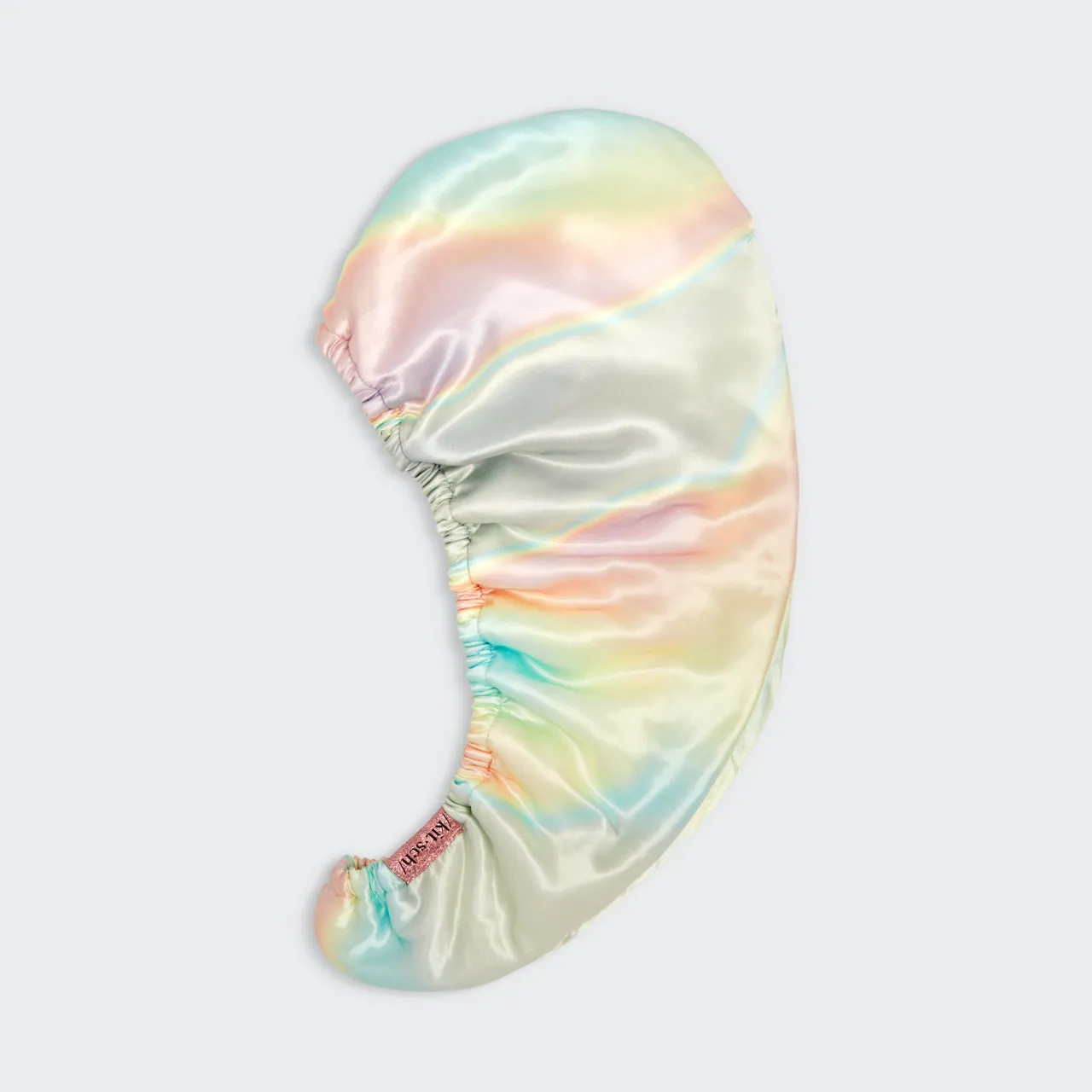Satin-Wrapped Hair Towel - Aura sold by Buddy Love product image thumbnail 2