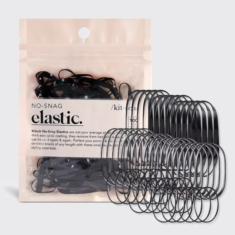 No-Snag Elastic 100pc (Black) made by Buddy Love