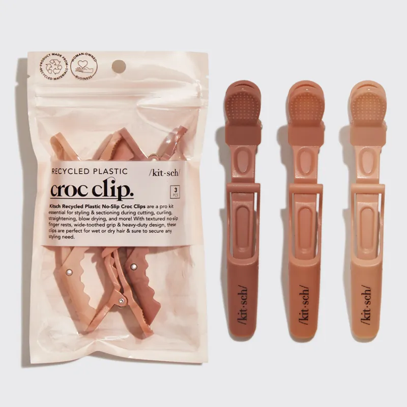 No Slip Crocodile Clip 3pc - Multi Color sold by Buddy Love