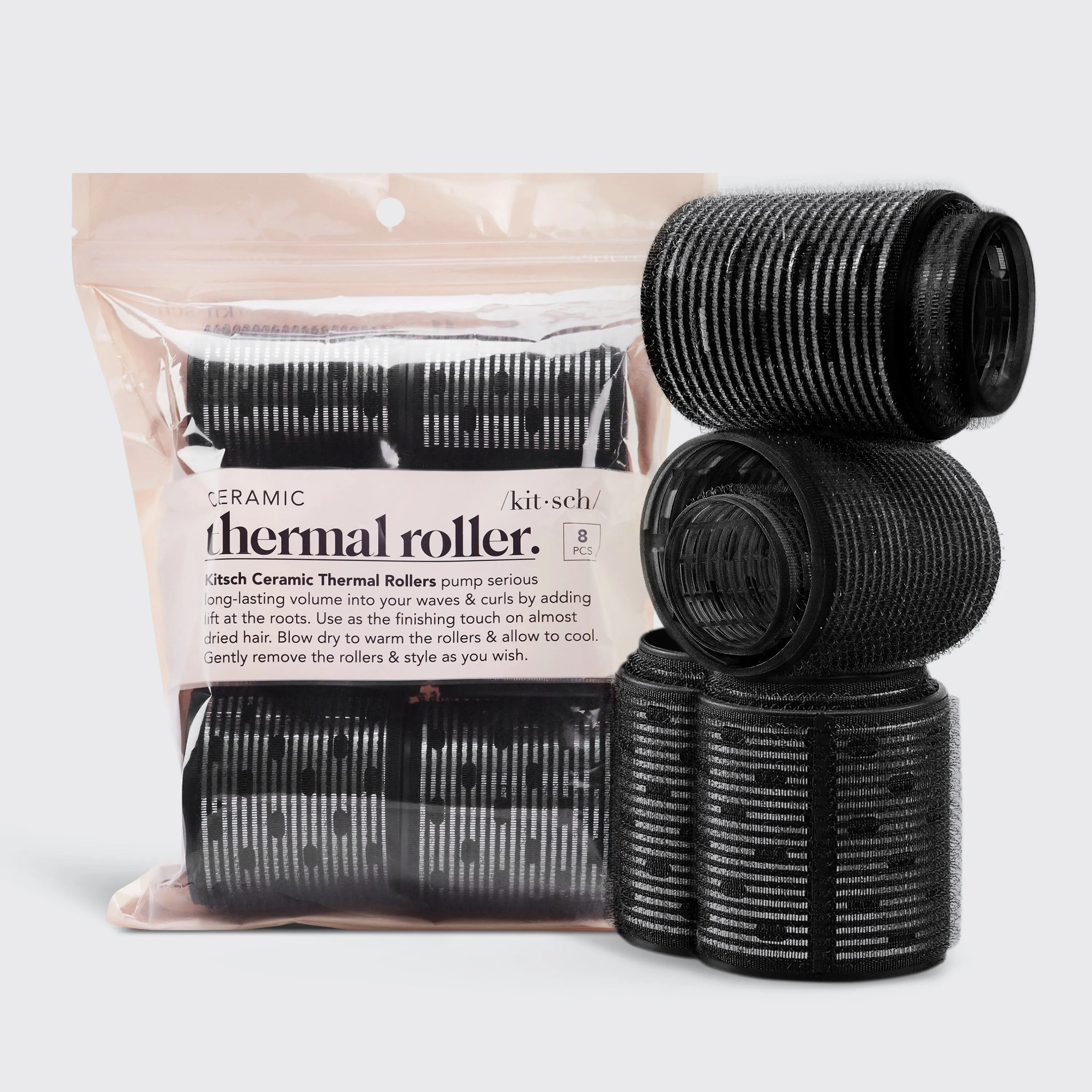 Hair Rollers | Ceramic 8 Pack sold by Buddy Love