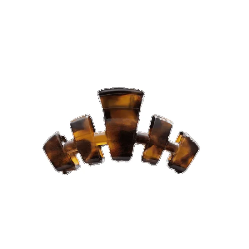 Teleties Tiny Hair Clip - Tortoise sold by Buddy Love