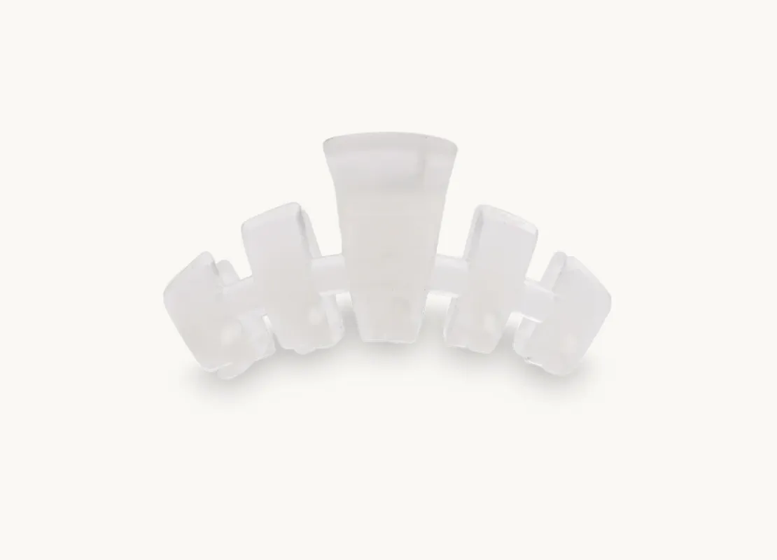 Teleties Tiny Hair Clip - Coconut sold by Buddy Love