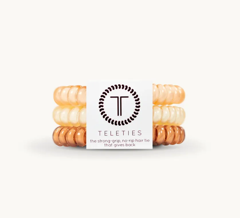 Teleties Small Ponytail Holder - Love Of Nudes sold by Buddy Love