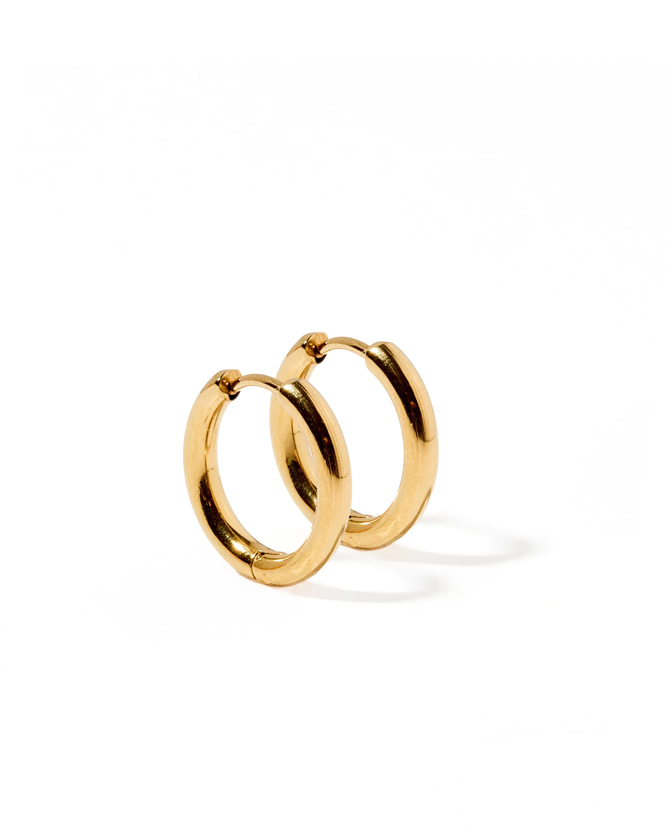 Scarlett Dainty Hoop Earrings - 12mm sold by Buddy Love