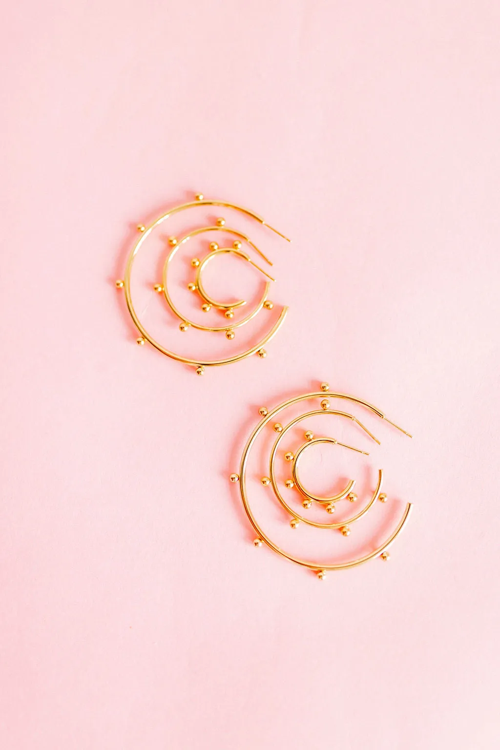 Lauren Gold Hoop - Small sold by Buddy Love product image thumbnail 5