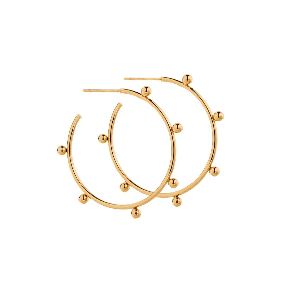 Lauren Gold Hoop - Medium sold by Buddy Love