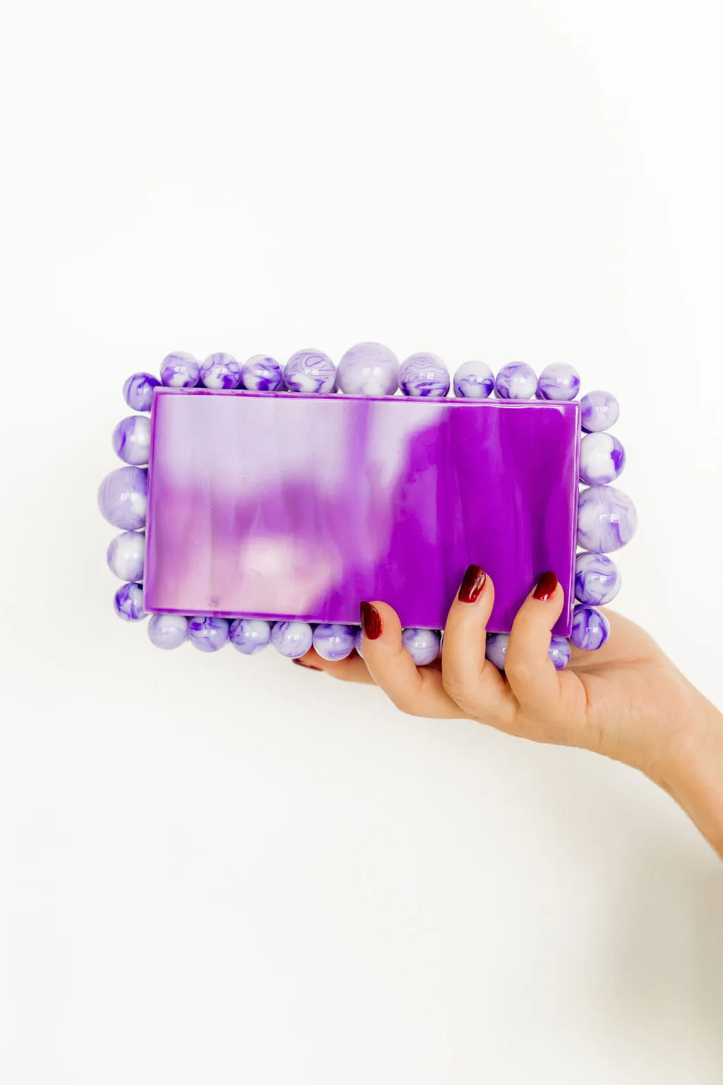 Daphne Clutch - Purple sold by Buddy Love product image thumbnail 2