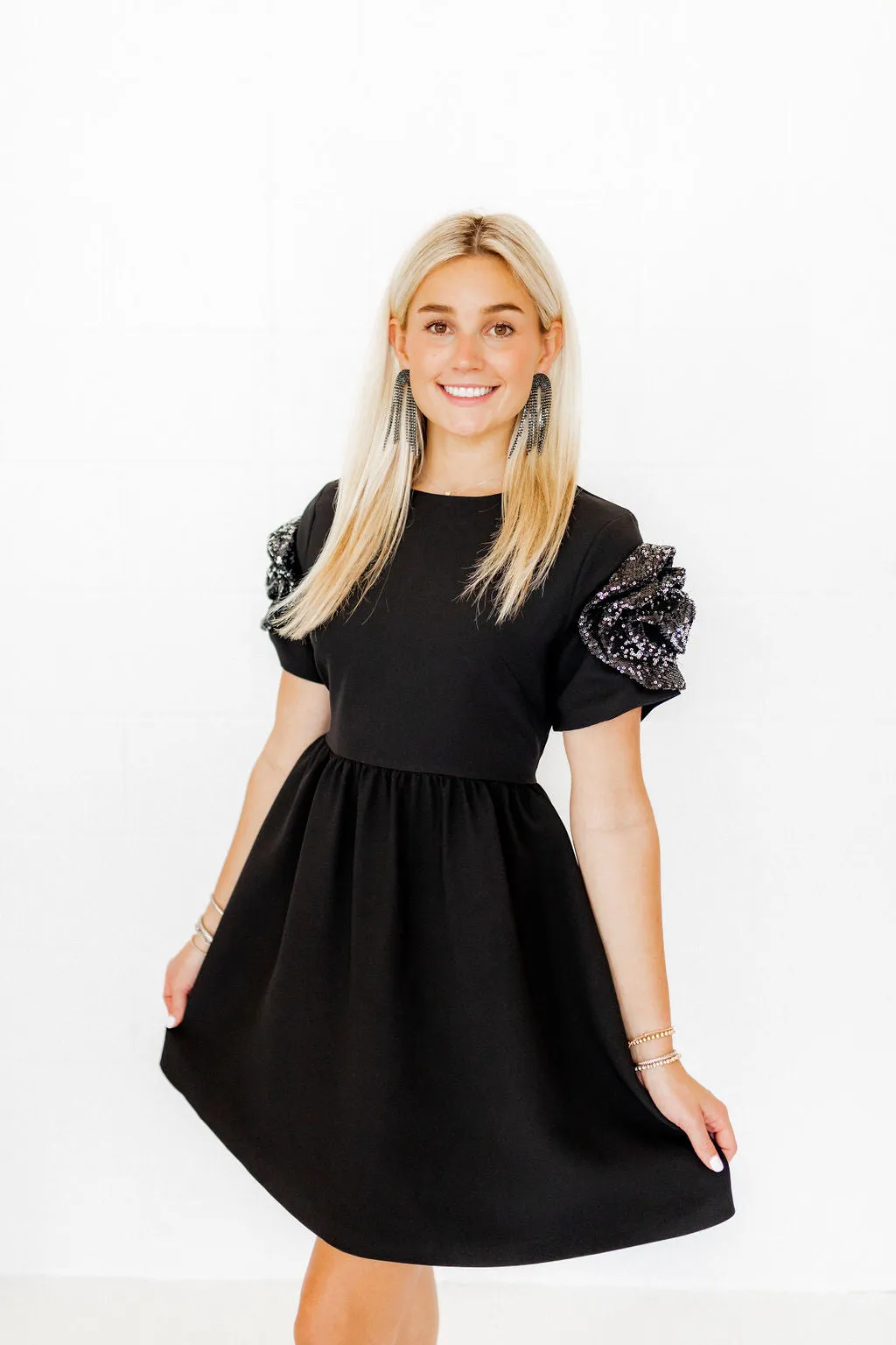 Blair Statement Earrings - Black sold by Buddy Love product image thumbnail 5