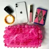 Daphne Clutch - Hot Pink sold by Buddy Love