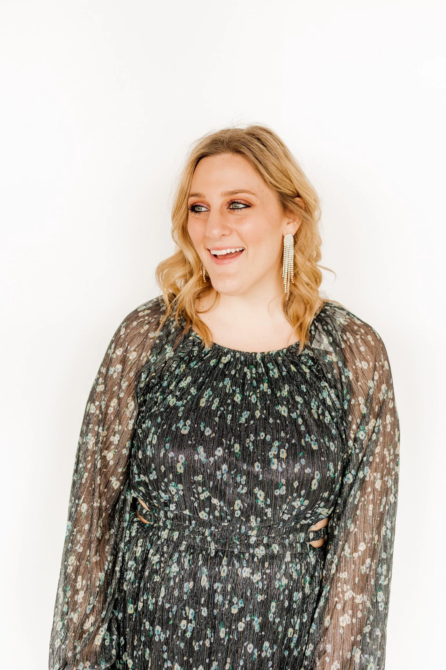 Carrie Gold Drop Earring sold by Buddy Love product image thumbnail 4