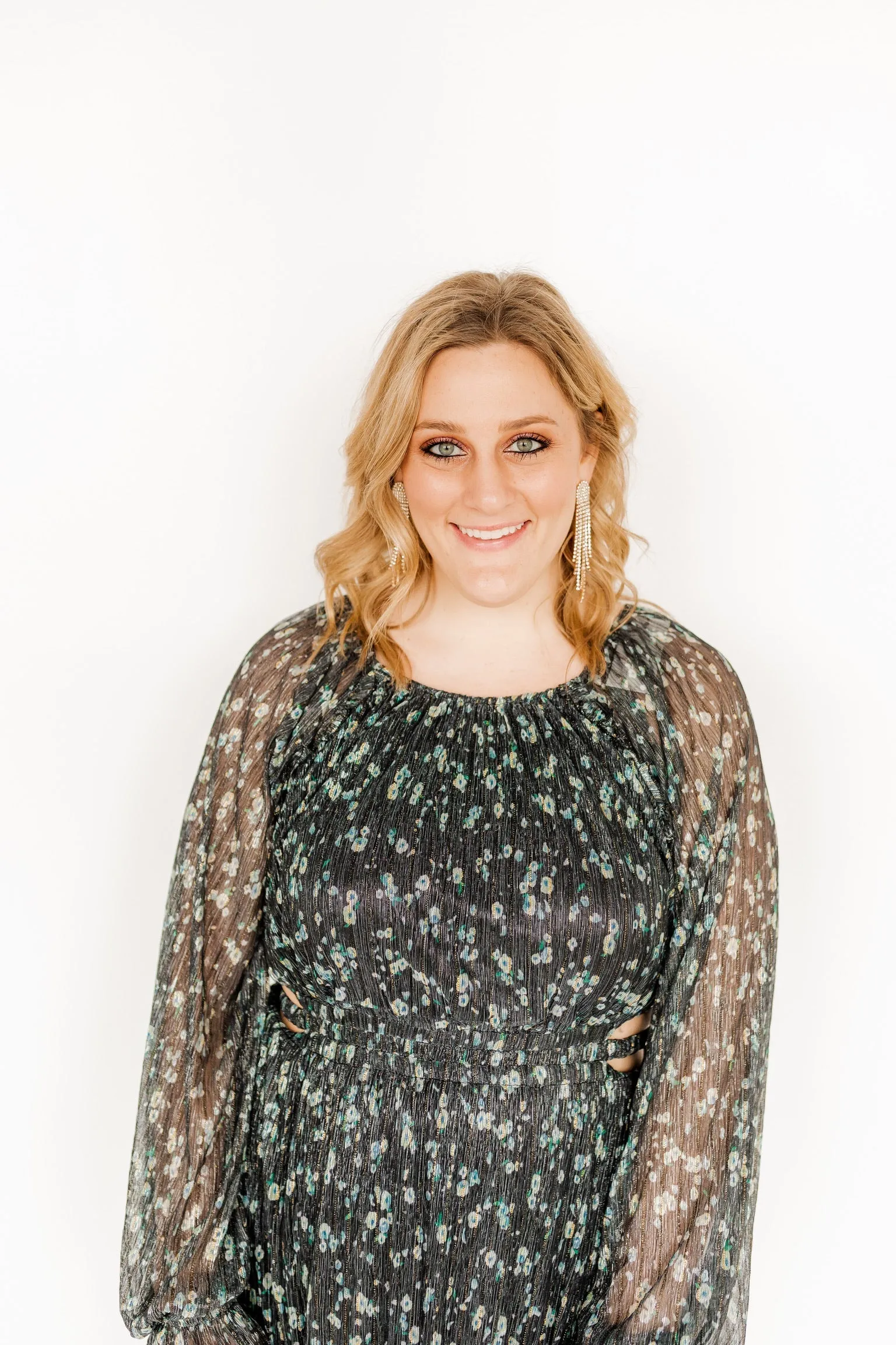 Carrie Gold Drop Earring sold by Buddy Love product image thumbnail 3