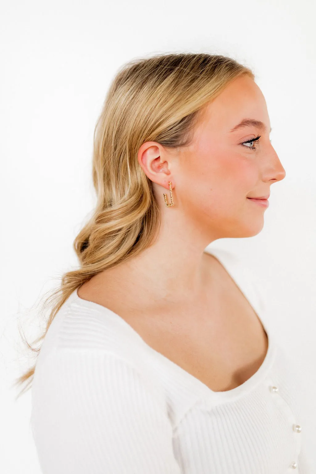 Joy Gold Earrings sold by Buddy Love product image thumbnail 3