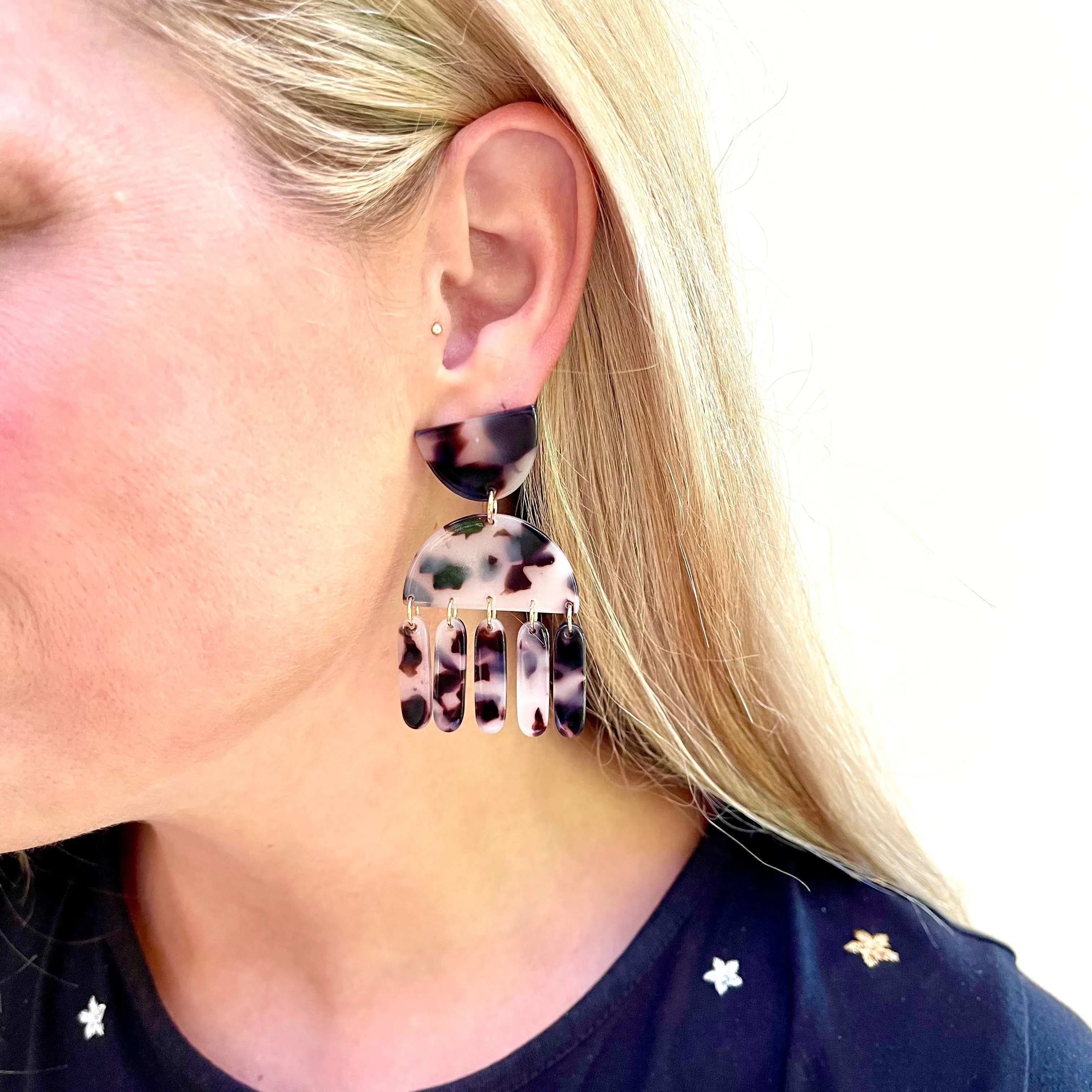 Julia Statement Earrings sold by Buddy Love product image thumbnail 4