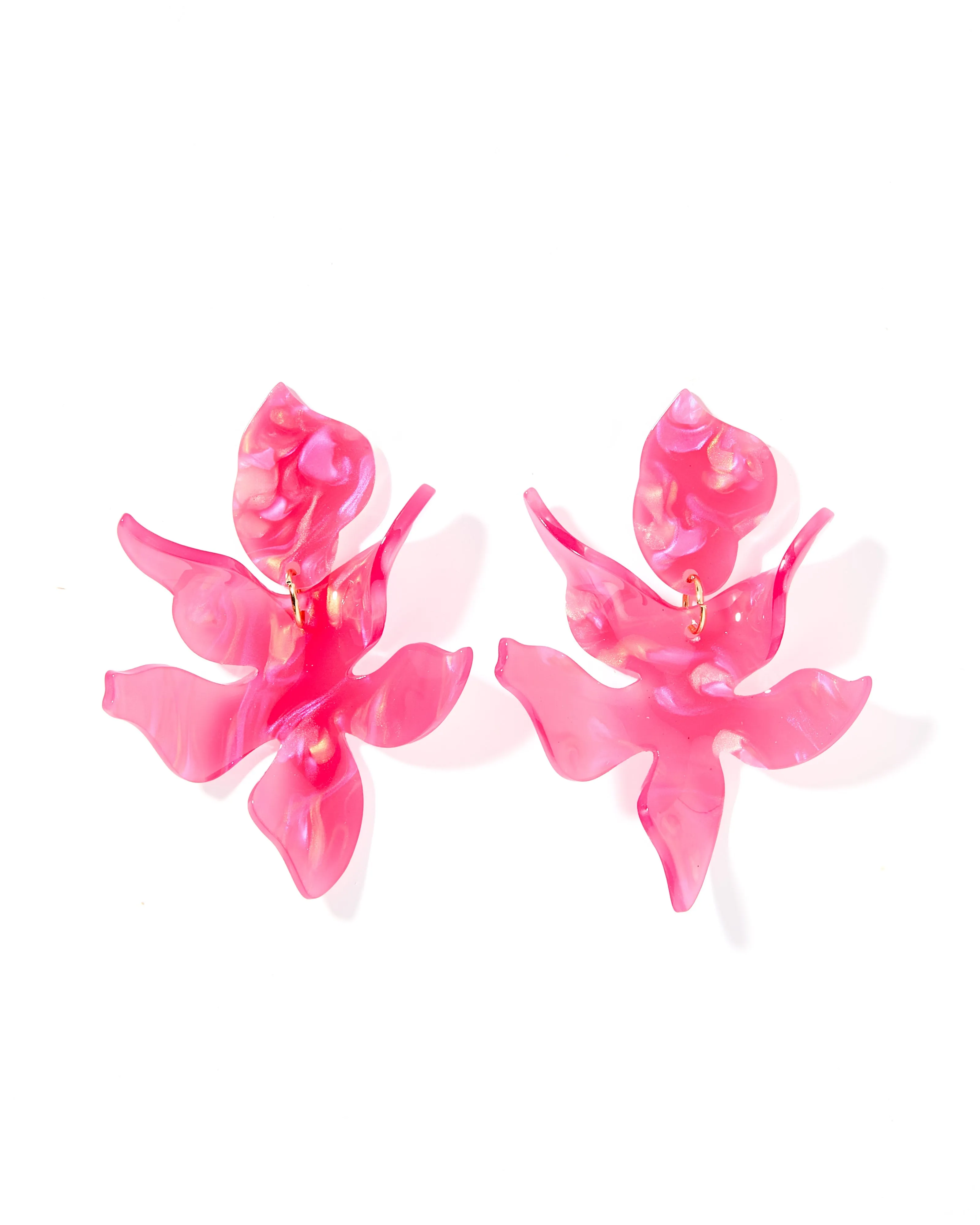 Flora Statement Earrings - Azalea Pink sold by Buddy Love