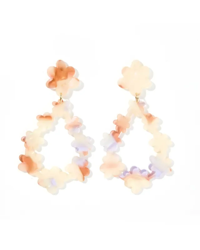 Bianca Statement Earrings - Lavender Honey sold by Buddy Love