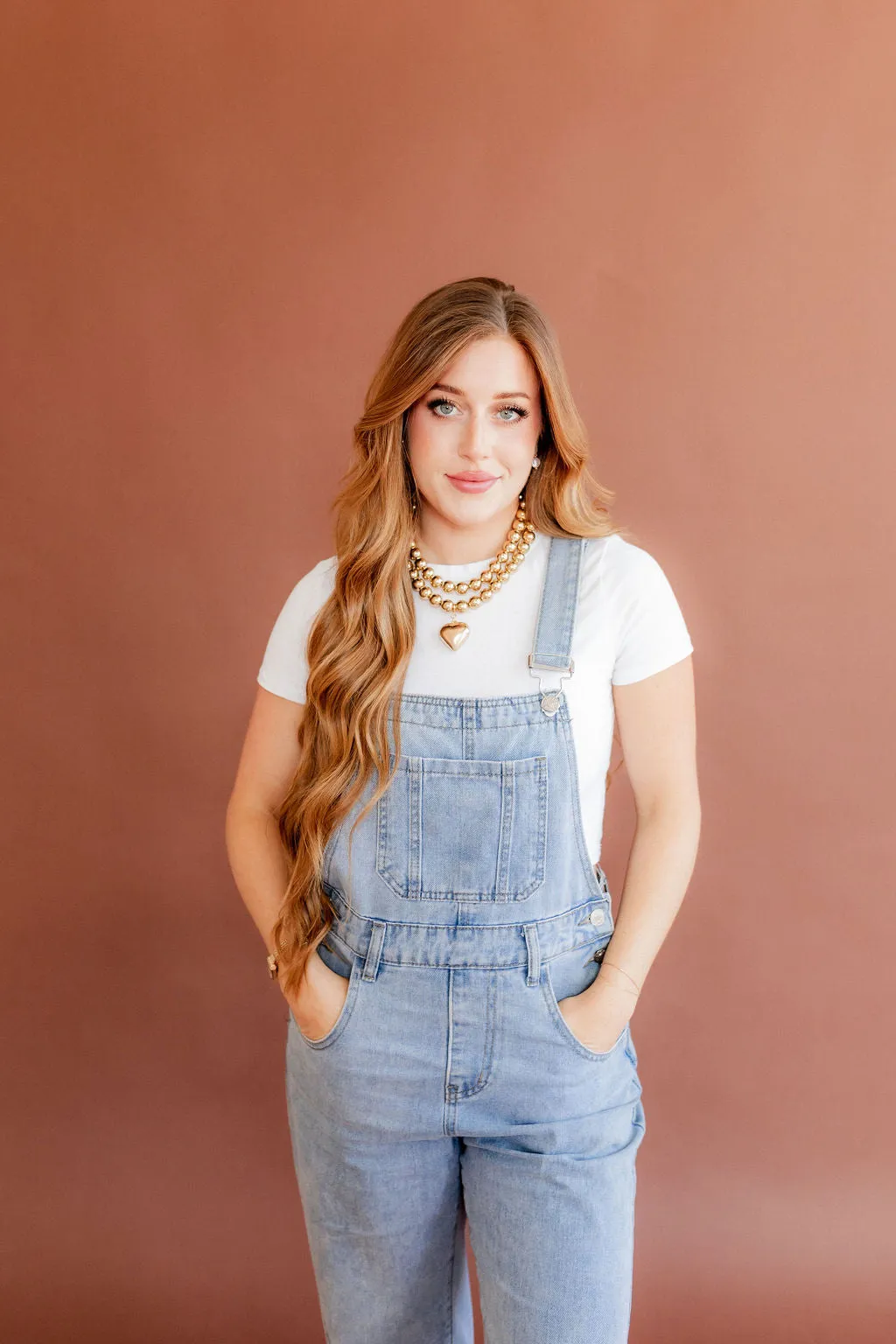 Sabrina Gold Heart Necklace sold by Buddy Love product image thumbnail 2