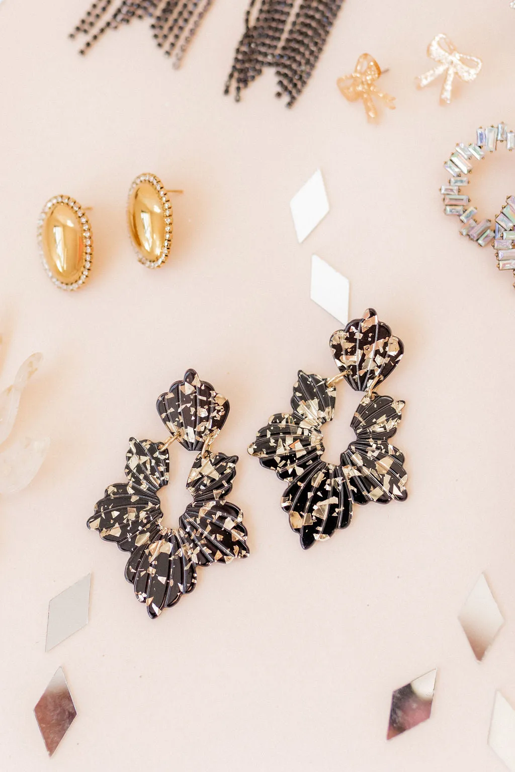 Michelle Statement Earring - NYE Gold sold by Buddy Love product image thumbnail 4