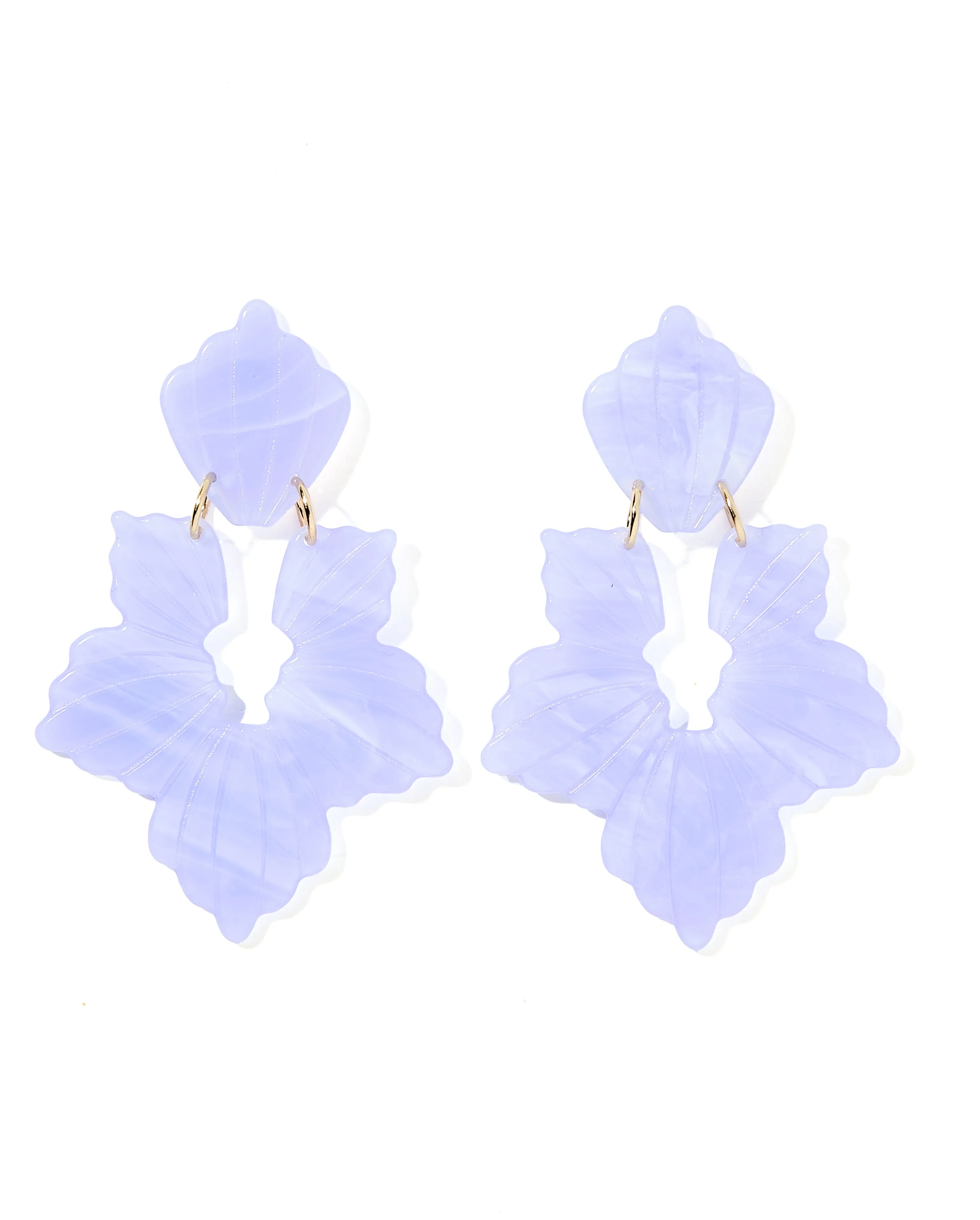 Michelle Statement Earring - Lavender Haze sold by Buddy Love