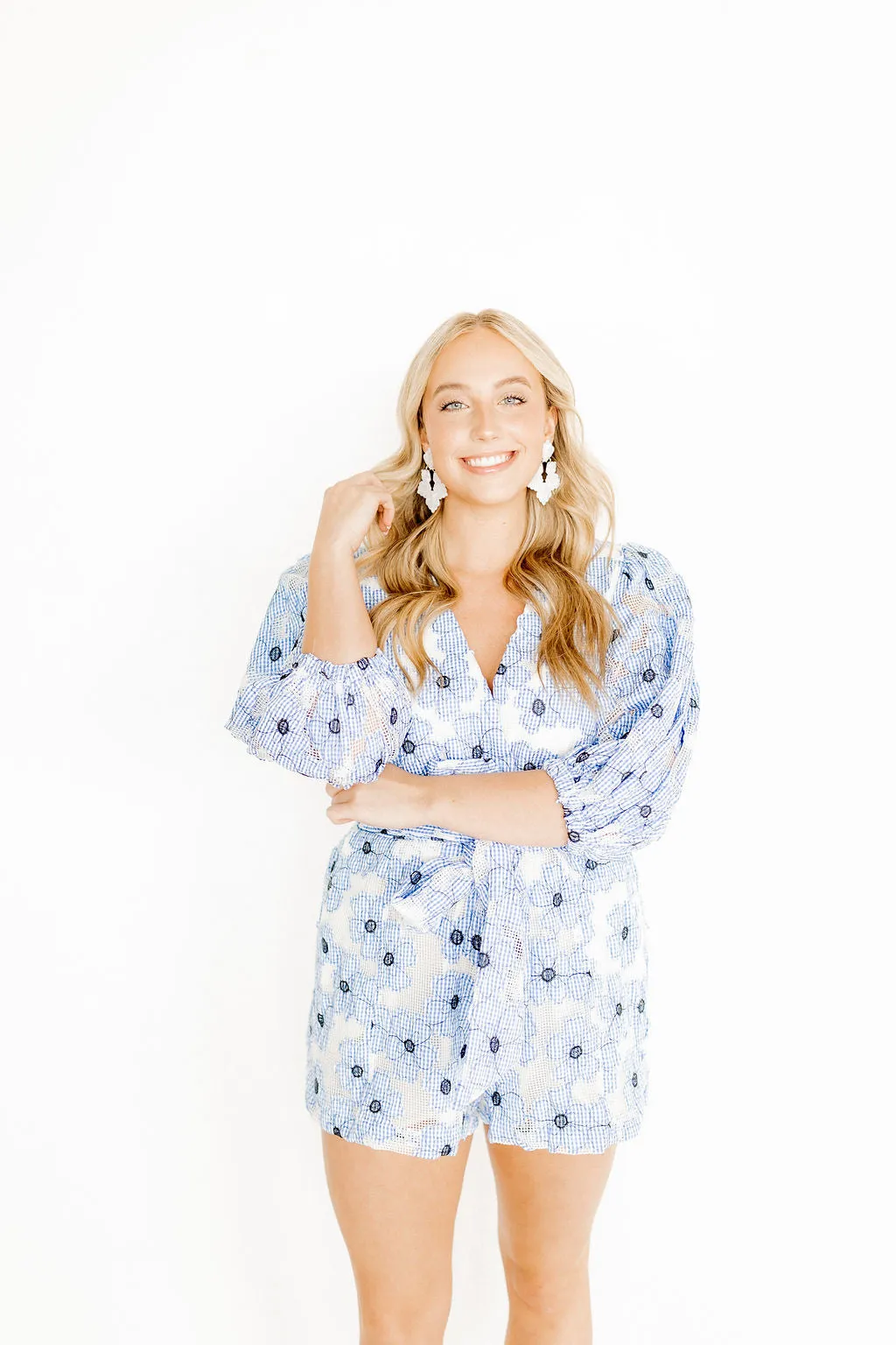 Michelle Statement Earring - Pearl White sold by Buddy Love product image thumbnail 5