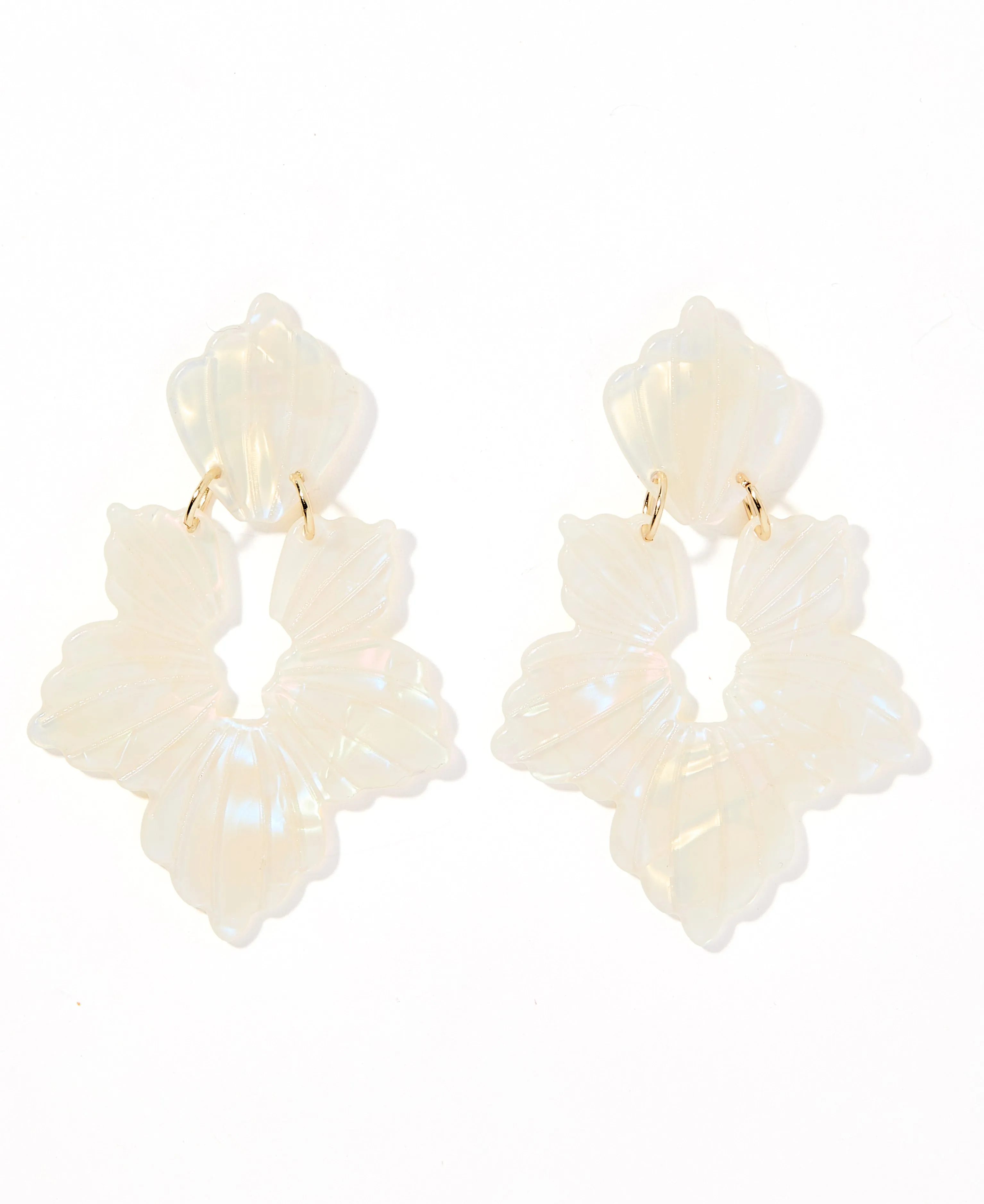 Michelle Statement Earring - Iridescent sold by Buddy Love