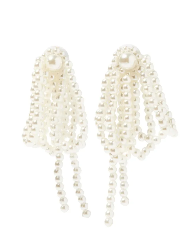 Kendra Pearl Statement Earring sold by Buddy Love