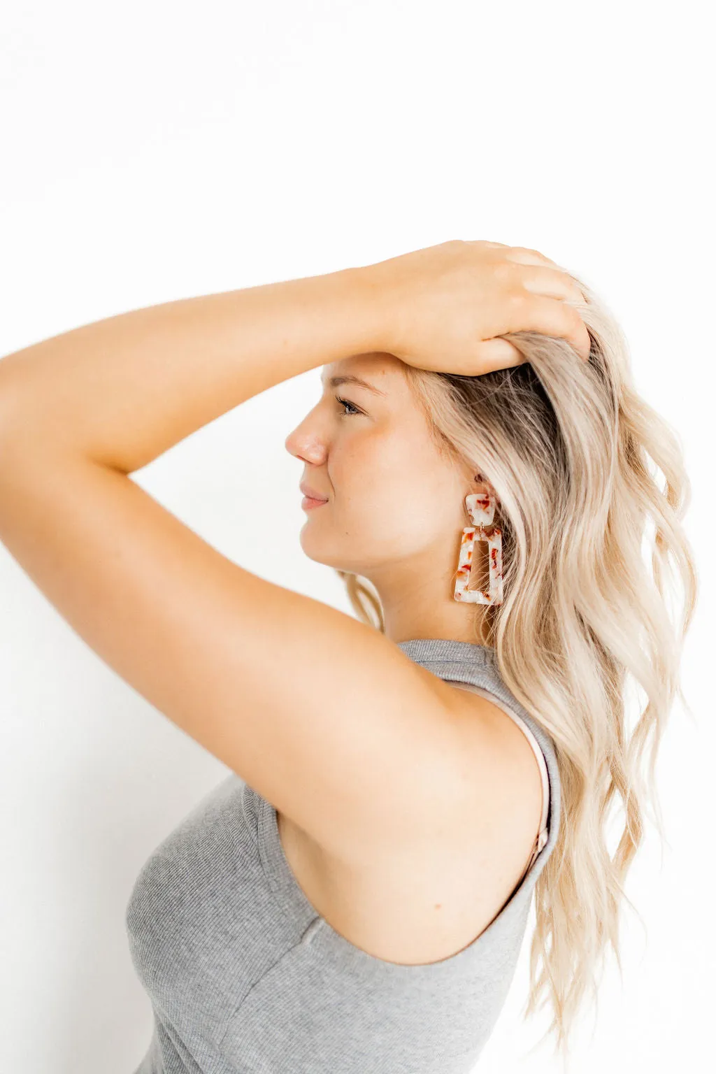 Kennedy Statement Earring - Bevo Pearl sold by Buddy Love product image thumbnail 3