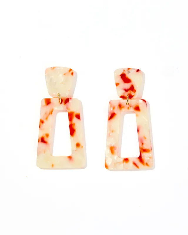 Kennedy Statement Earring - Bevo Pearl made by Buddy Love