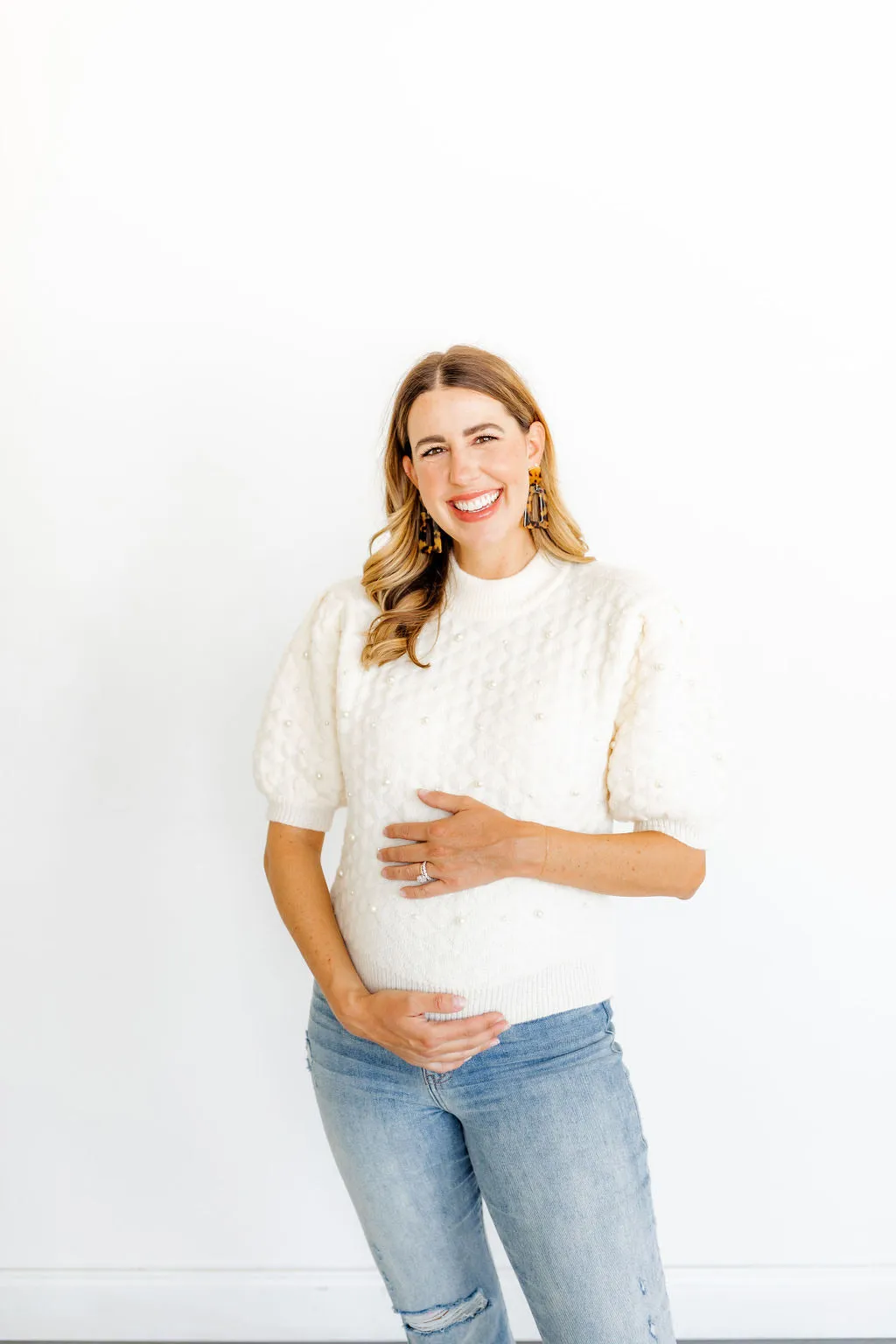 Kennedy Statement Earring - Brown Tortoise sold by Buddy Love product image thumbnail 3