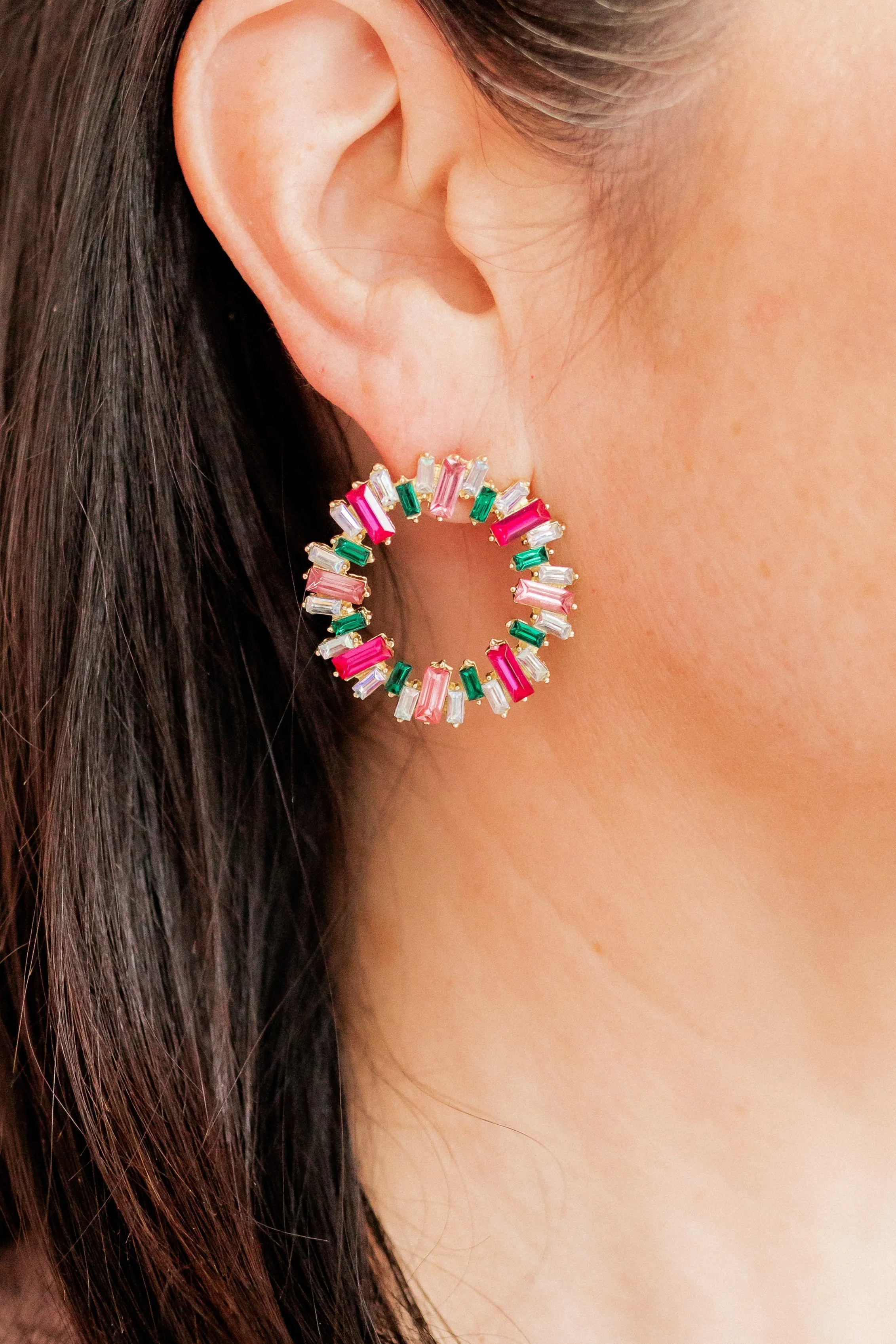 Whitney Earring - Pink sold by Buddy Love product image thumbnail 2
