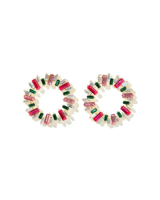 Whitney Earring - Pink sold by Buddy Love