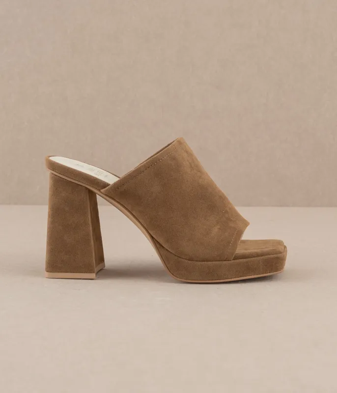 The Vivienne Brown | Slip On Platform heel sold by Buddy Love