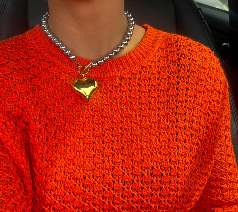 Glam Heart Necklace sold by Buddy Love