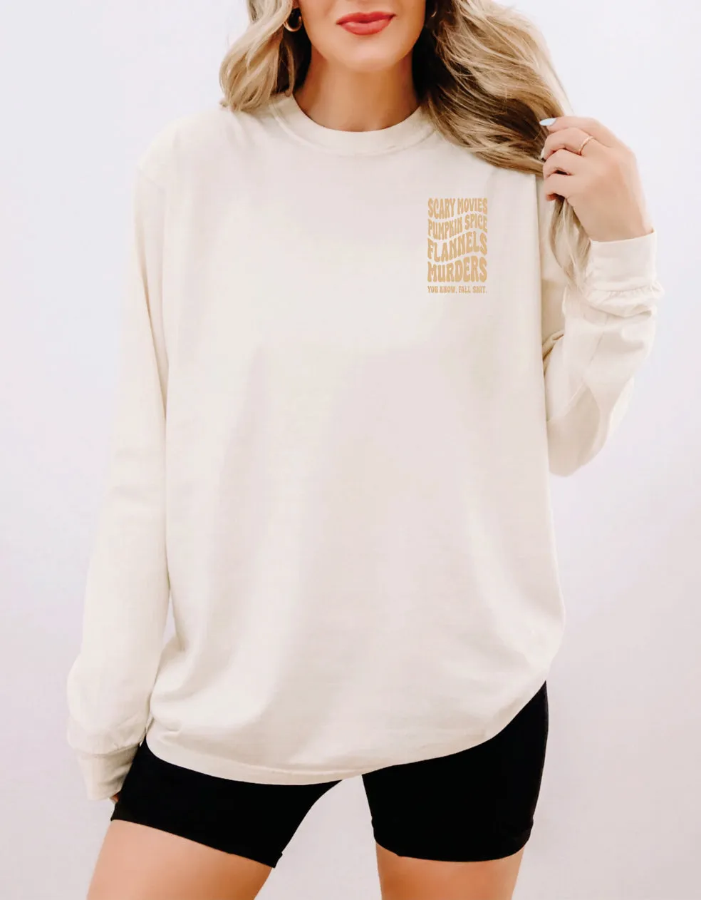 Fall Shit Graphic Tee sold by Buddy Love product image thumbnail 2