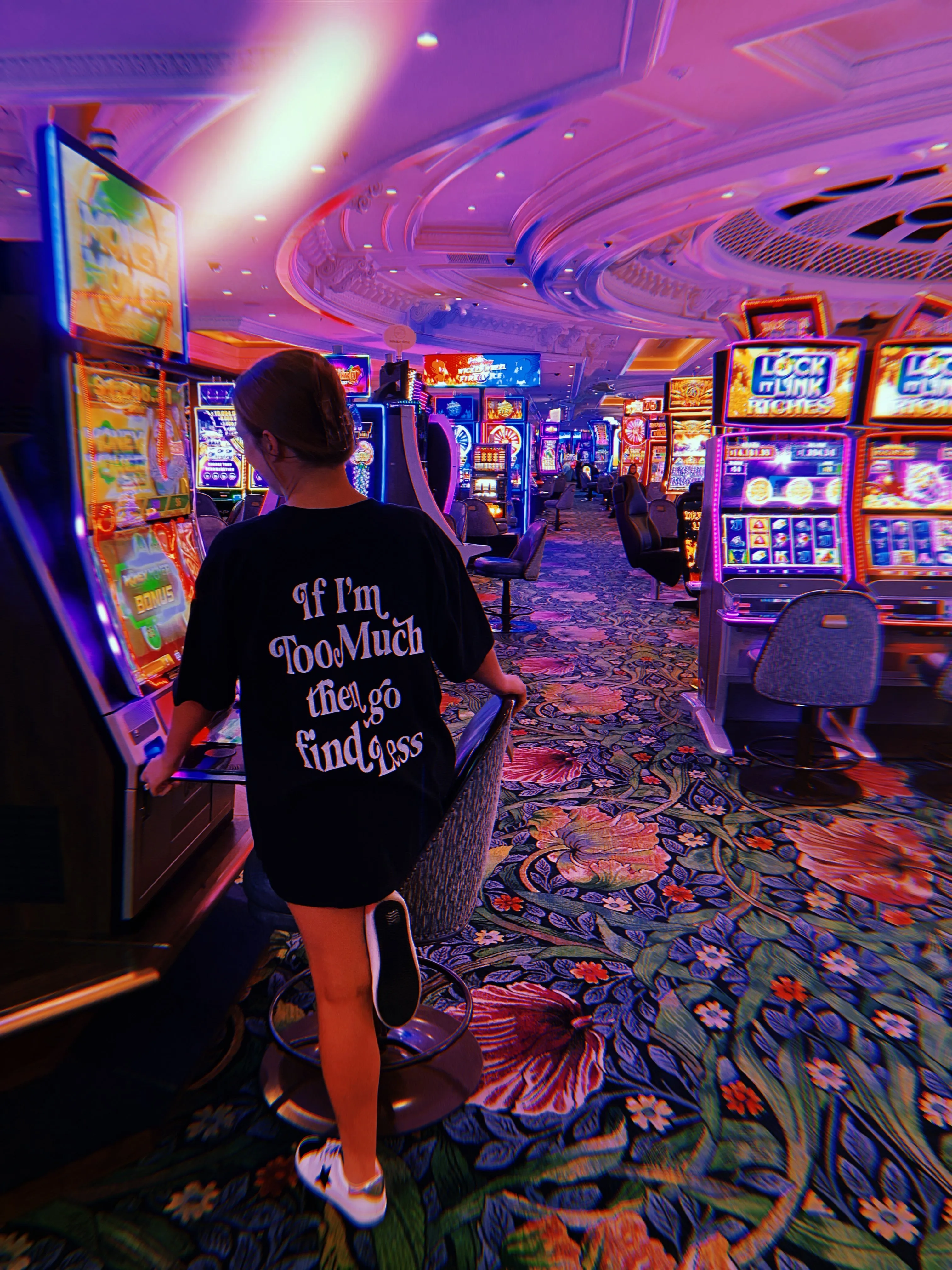 Find Less Graphic Tee sold by Buddy Love product image thumbnail 3