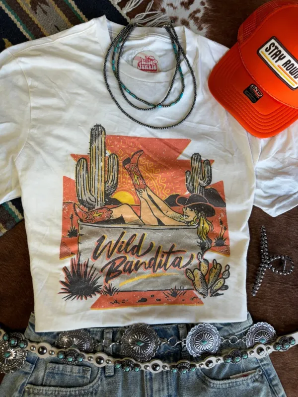 Wild Bandita Graphic Tee made by Buddy Love