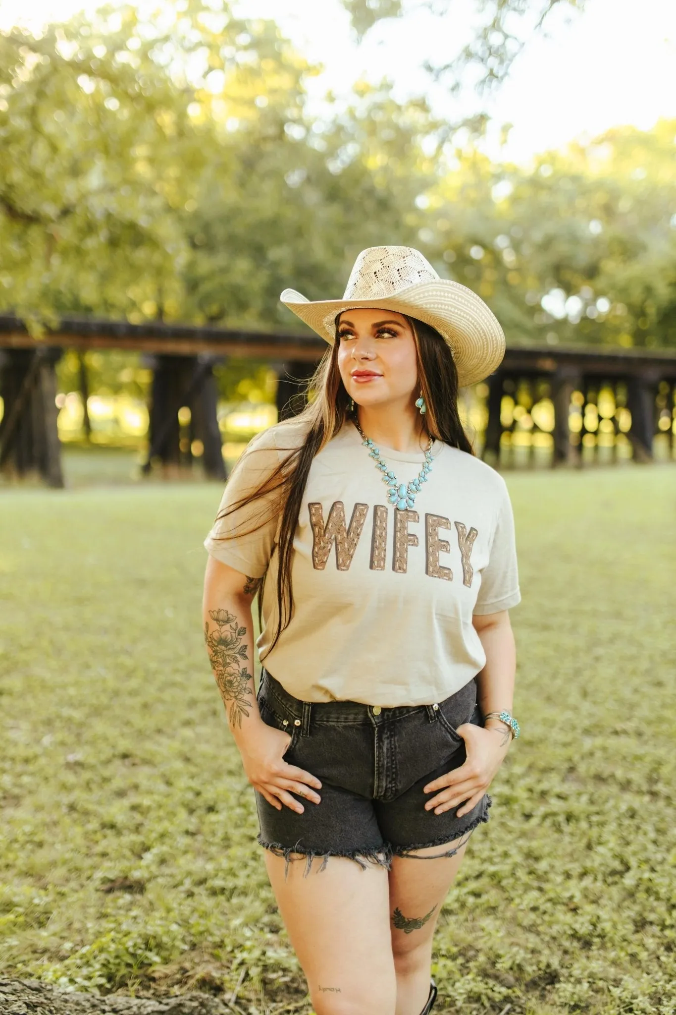 Wifey Graphic Tee sold by Buddy Love product image thumbnail 2