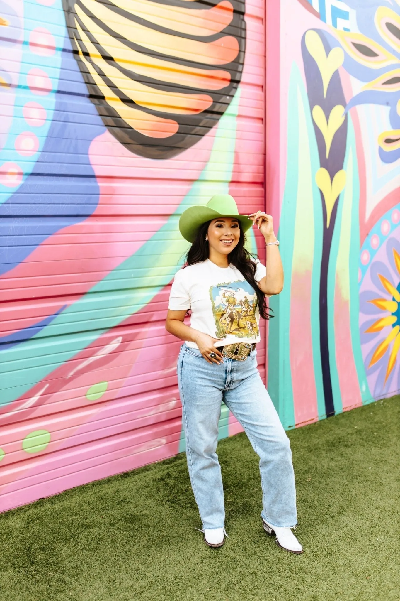 Vintage Team Roping Graphic Tee sold by Buddy Love product image thumbnail 2