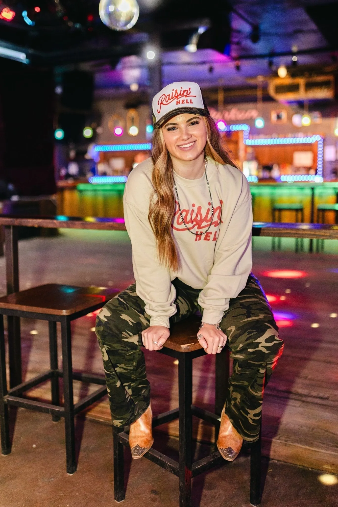 Raisin' Hell Graphic Sweatshirt sold by Buddy Love product image thumbnail 2