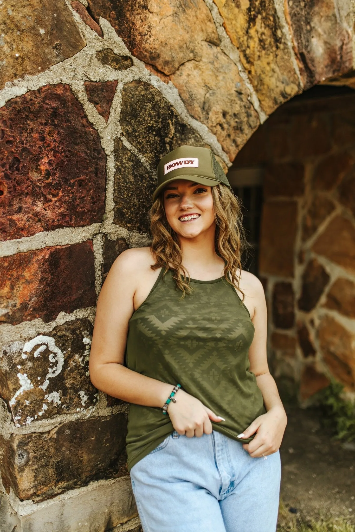Howdy Patch Trucker Hat sold by Buddy Love product image thumbnail 3