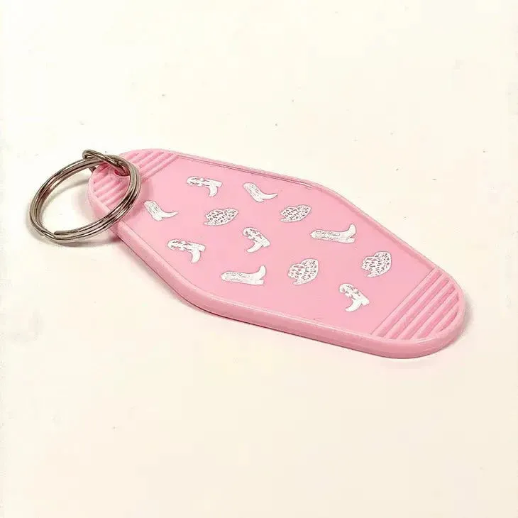 Cowgirl Charm Keychain sold by Buddy Love