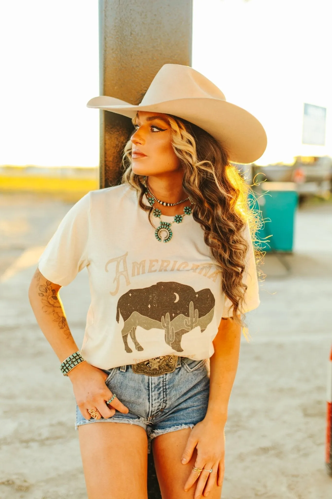 Americana Wild West Graphic Tee sold by Buddy Love