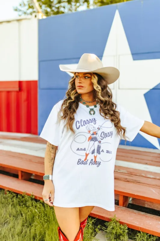 Classy Sassy Bad Assy Graphic Tee sold by Buddy Love