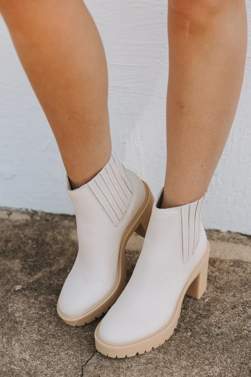 Caster H2O Booties - Ivory sold by Buddy Love product image thumbnail 2