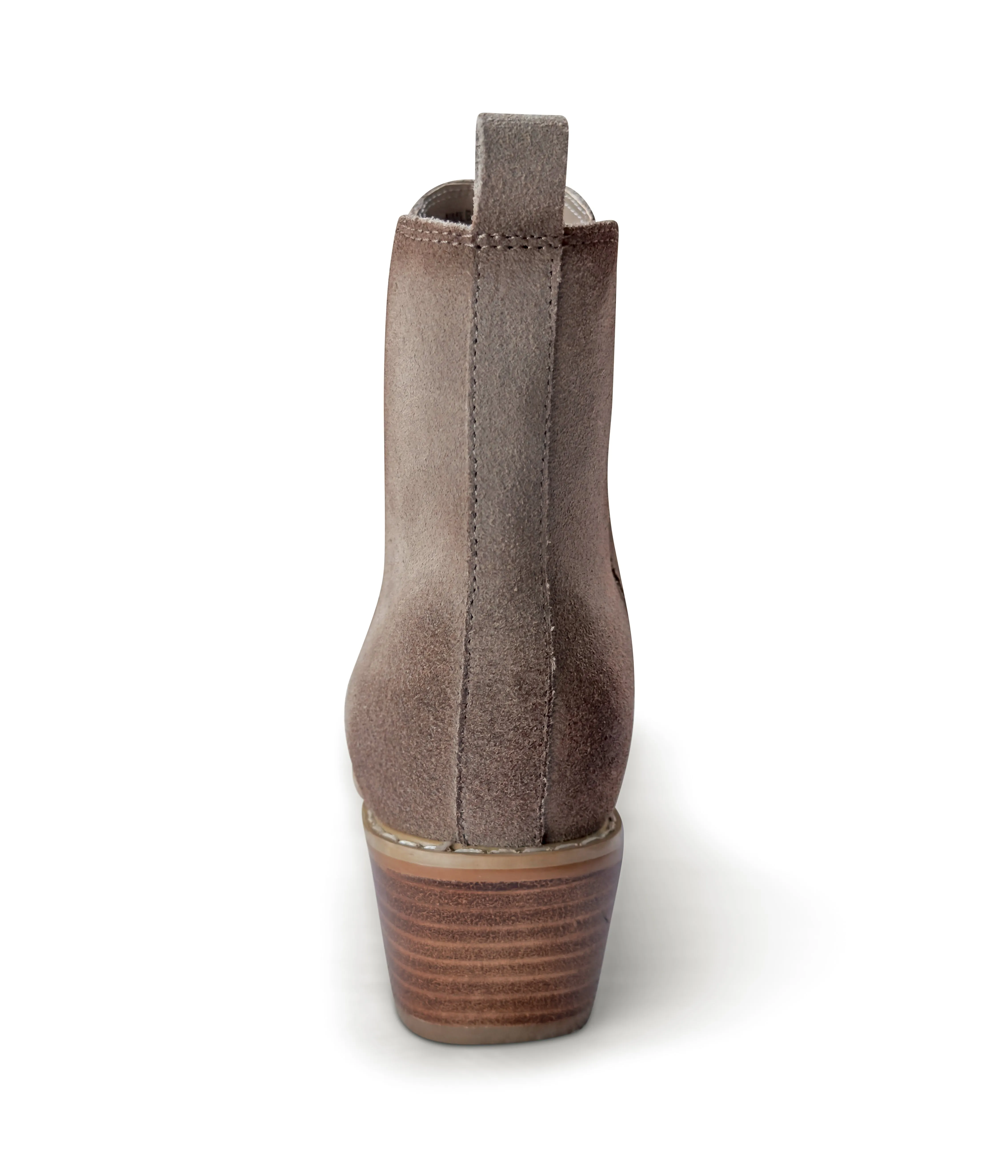 Wylie Suede Ankle Boot in Taupe sold by Buddy Love product image thumbnail 5