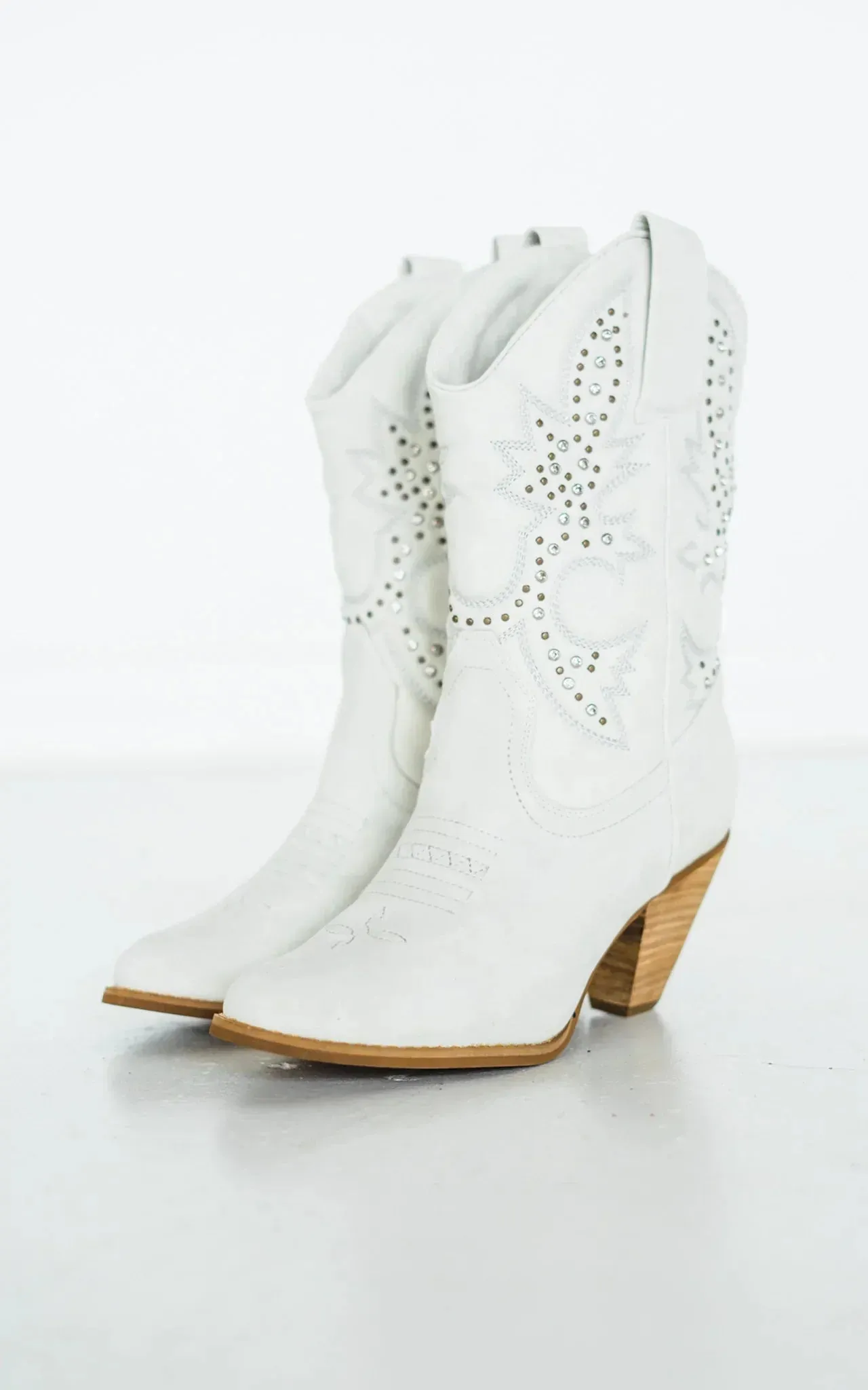 Houston Western Boots in White sold by Buddy Love product image thumbnail 3
