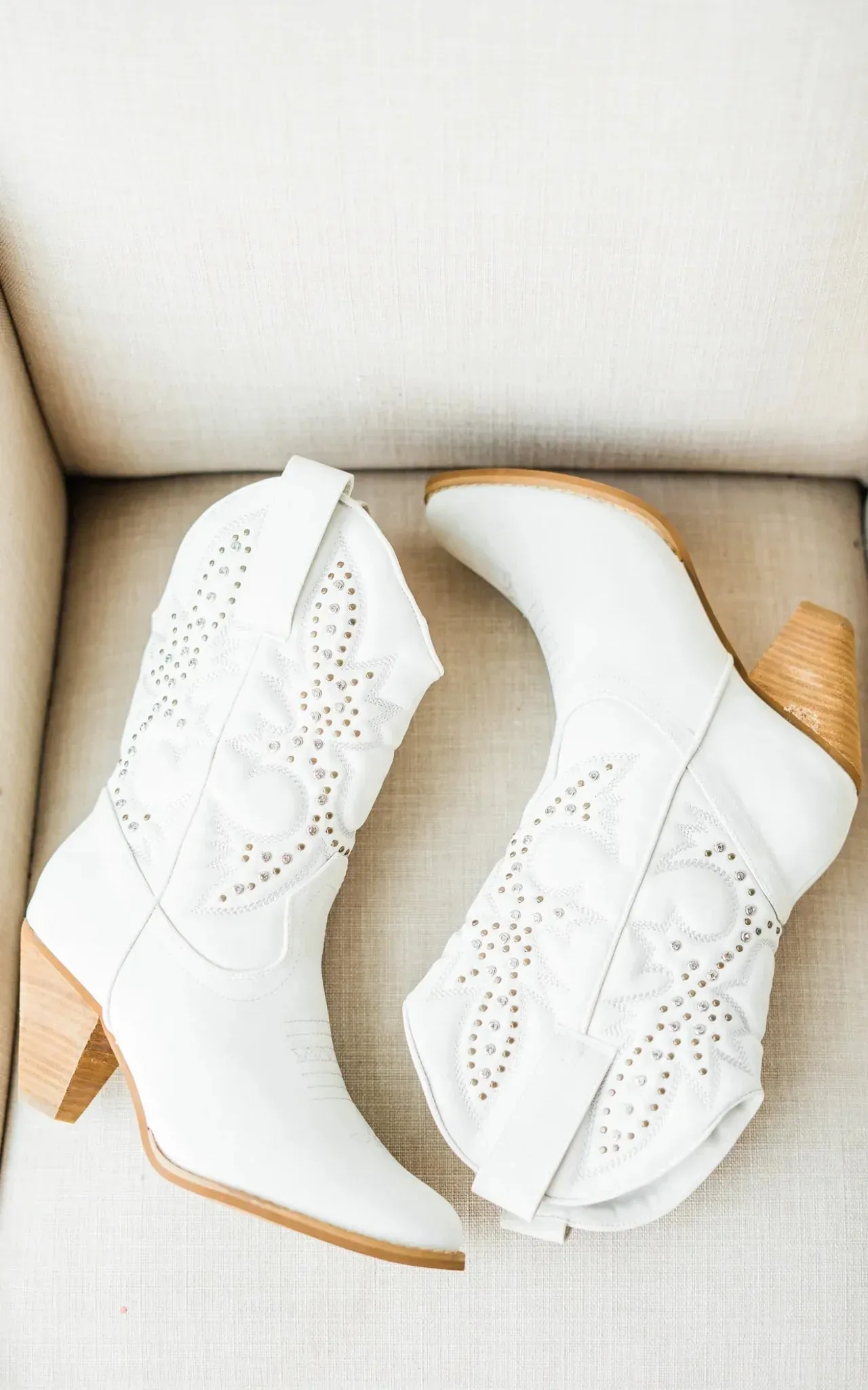 Houston Western Boots in White sold by Buddy Love product image thumbnail 2